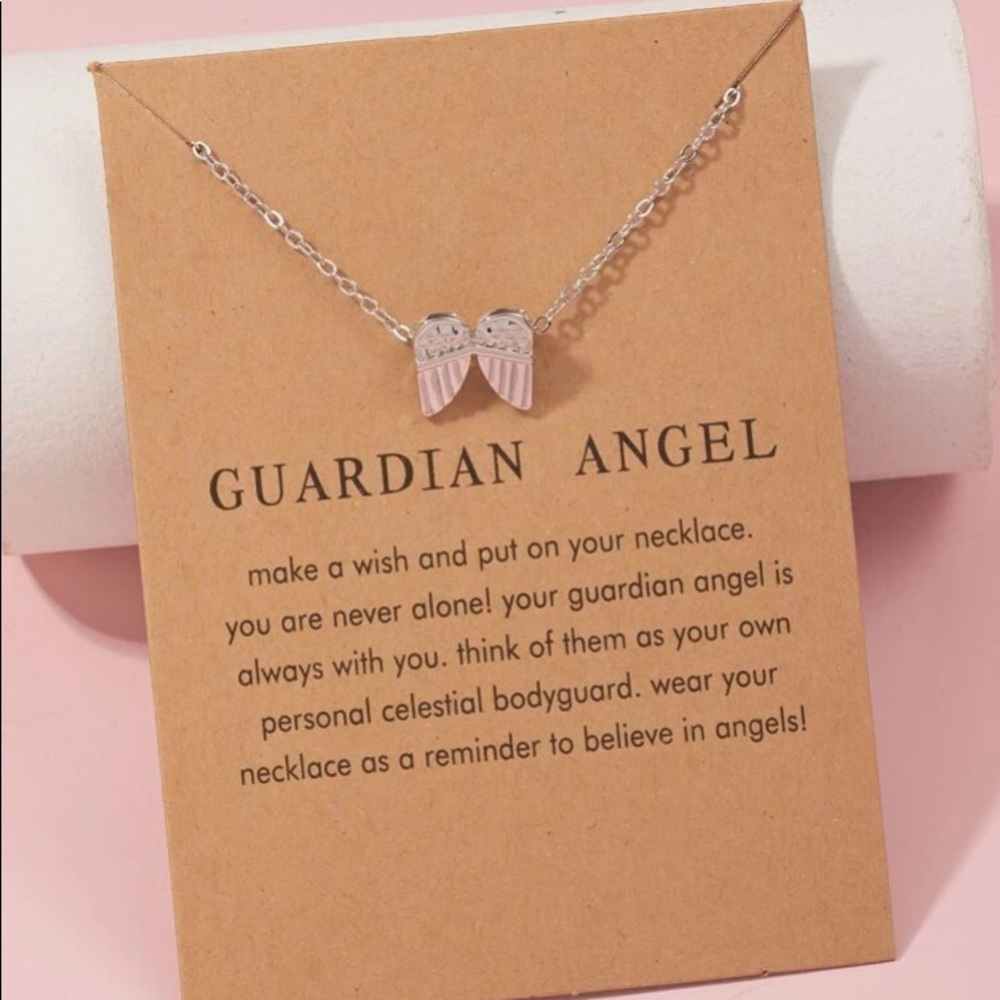 Angel Pendant Necklace w/Gift Card